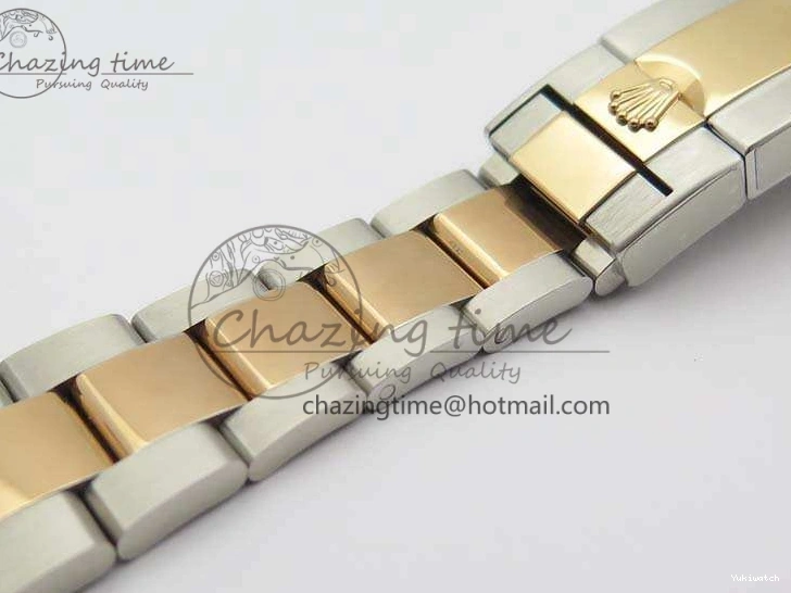 RG Blue Ceramic 116681 Version On RG JF SS Edition Dial SS Best New II Bracelet A7750 YachtMaster 1:1 0112